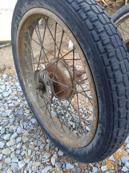 Koła motocykla puch Gs 350