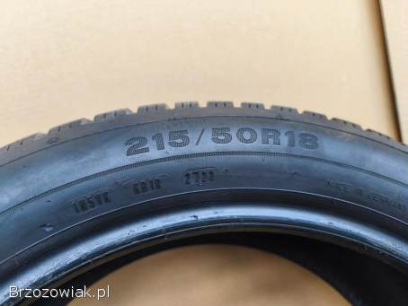 4 Opony zimowe DUNLOP 215/50R18