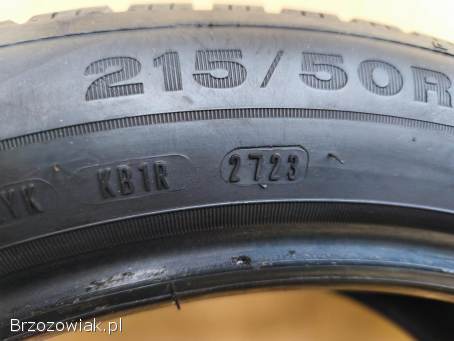 4 Opony zimowe DUNLOP 215/50R18