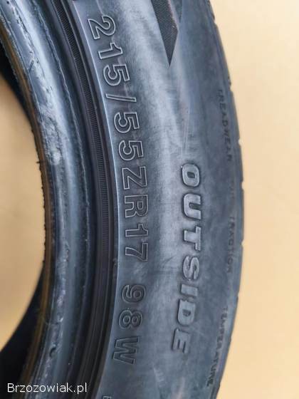 4 Opony letnie 215/55R17