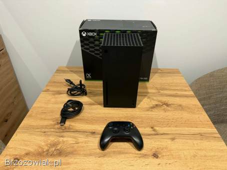 Okazja!  Xbox Series X 1TB + pad i gry!  Super Stan!  Polecam!