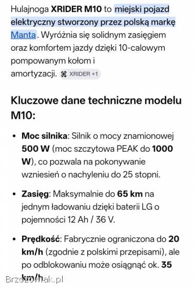 Hulajnoga manta