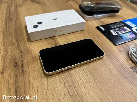 Okazja!  Iphone 13 Mini Biały!  Super Stan!  Gwarancja!  Bateria 100!