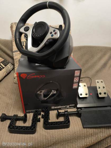 Kierownica Seaborg Genesis 400,  do PC konsol Xbox Play Station