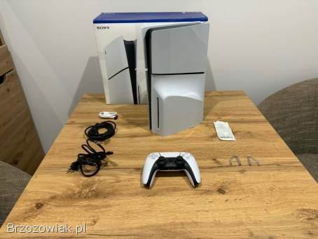 Okazja!  Konsola PS5 z napędem + pad!  Playstation 5 Slim!  Super Stan!