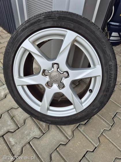 Felgi aluminiowe z oponami 5x112,  17,  66,  6,  VW,  Audi,  Seat,  Skoda