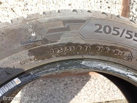 Komplet opon całorocznych Barum 205/55R16