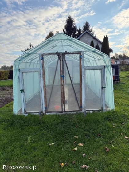 Solidny tunel z rurek stalowych 5,  5x6