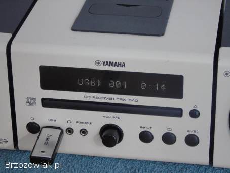 Wieża Yamaha CRX-040 USB mp3 kolumny.  WYSYŁKA.