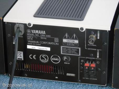 Wieża Yamaha CRX-040 USB mp3 kolumny.  WYSYŁKA.