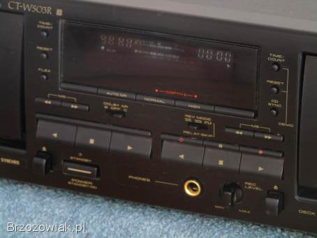 Magnetofon Pioneer CT-W503 sprawny.  WYSYŁKA.