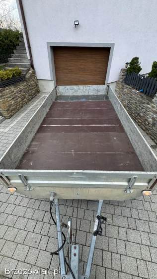 Przyczepa ciężarowa dwuosiowa DMC 2000 kg