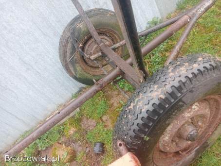 Wóz do ciągnika metalowy