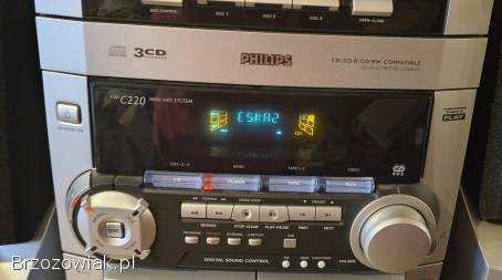 Wieża Philips FW-C220 wszystko sprawne