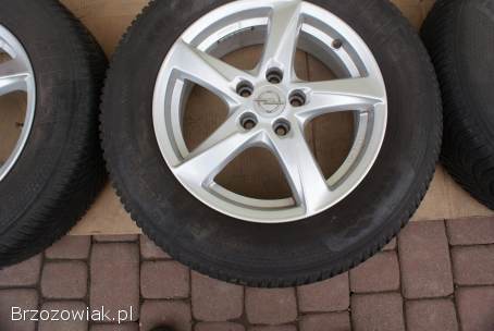 Alufelgi Opel Mokka Astra J,  K 6,  5Jx16 cal 5x105x56,  6 j.  Nowe Opony 215/65R16 102H