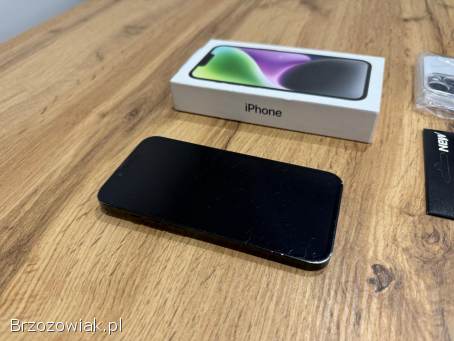Okazja!  Iphone 14 -  Midnight!  Bateria 100!  Gwarancja!  Polecam!