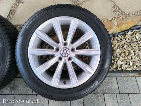 Alufelgi 17 5x112 opony 215/55R17 VW Audi Seat Skoda model London