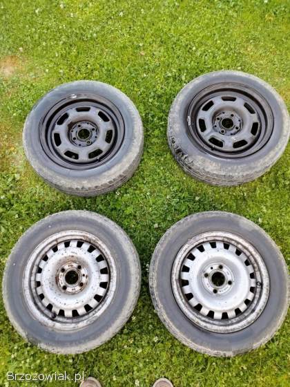 Opony letnie z felgami VW Golf,  Polo 185/60R14