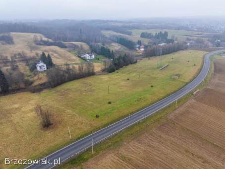 Widokowa działka Humniska Okazja 97 arów
