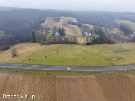 Widokowa działka Humniska Okazja 97 arów