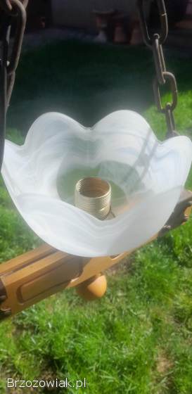 Lampa -  żyrandol jednopłomienny
