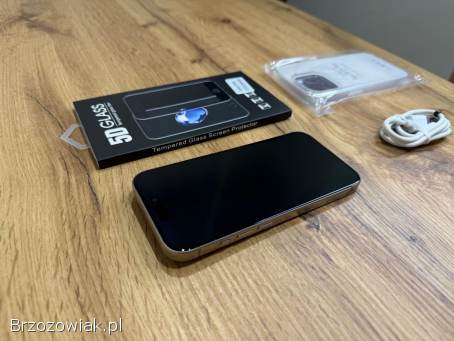 Okazja!  Iphone 15 Pro Naturalny Tytan!  Bateria 100!  Polecam!