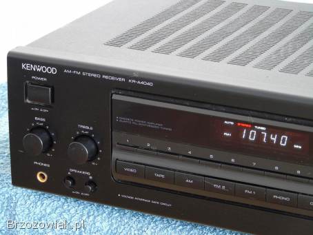 Wzmacniacz z radiem Kenwood KR-A4040 sprawny i ładny.  WYSYŁKA.