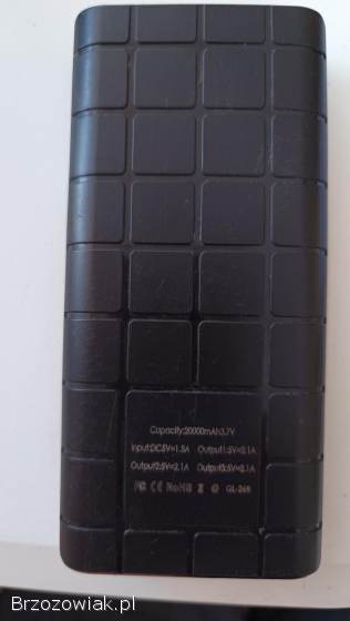 Powerbank 20000Mah 3,  7V używany sprawny