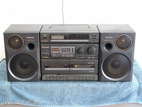 Radio odtwarzacz Panasonic RX-TC980 sprawny Vintage.  DOSTAWA.