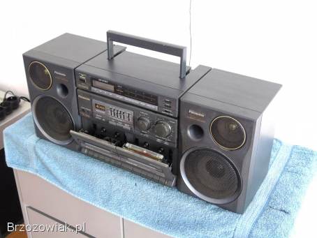 Radio odtwarzacz Panasonic RX-TC980 sprawny Vintage.  DOSTAWA.