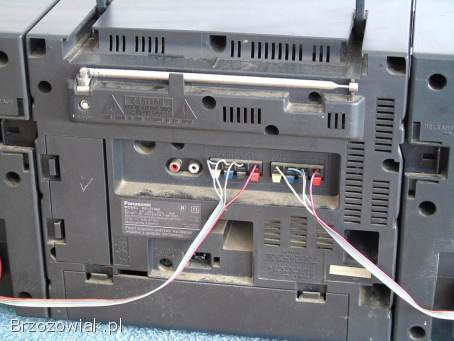 Radio odtwarzacz Panasonic RX-TC980 sprawny Vintage.  DOSTAWA.