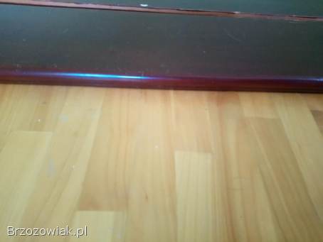 Parapety drewniane solidne – Mahoń– 2 sztuki