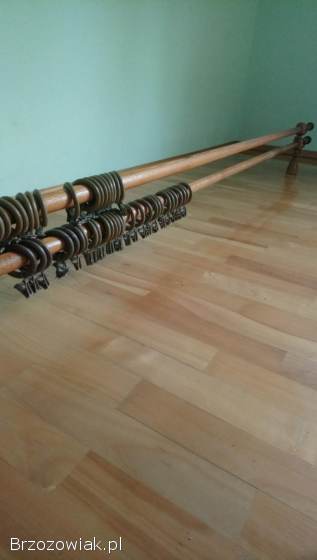 Karnisz Drewniany 250cm.