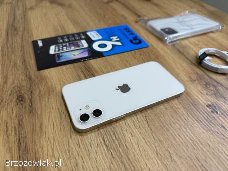 Okazja!  Iphone 12 -  Biały!  Super Stan!  Kondycja Baterii 100!