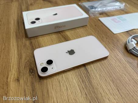 Okazja!  Iphone 13 Różowy!  Gwarancja!  Kondycja Bat 100!  Polecam!