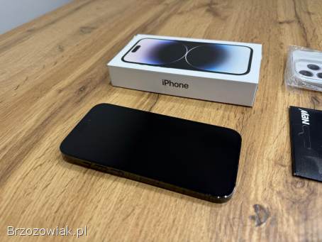 Okazja!  Iphone 14 Pro Space Black!  Super Stan!  Gwarancja!  Bateria 100!