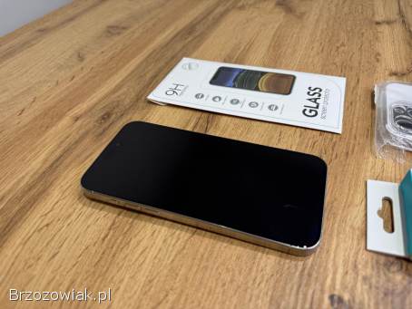 Okazja!  Iphone 15 Pro Max 256GB!  Tytanowa Biel!  Gwarancja!  Super stan!