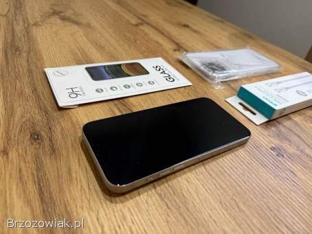 Okazja!  Iphone 15 Pro Max 256GB!  Tytanowa Biel!  Gwarancja!  Super stan!