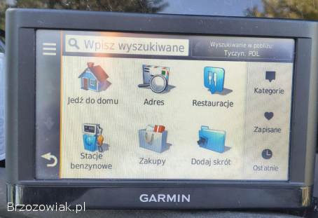 NAWIGACJA SAMOCHODOWA GARMIN NUVI 55