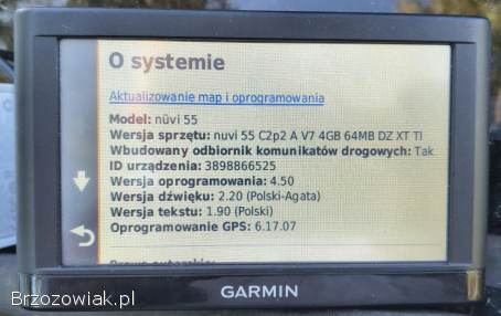 NAWIGACJA SAMOCHODOWA GARMIN NUVI 55