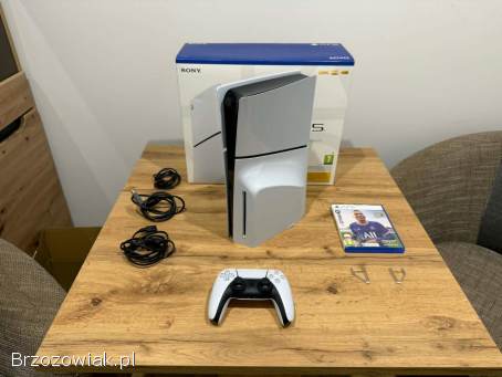 Okazja!  Konsola PS5 z napędem + pad i gra!  Playstation 5 Slim!  Super Stan!