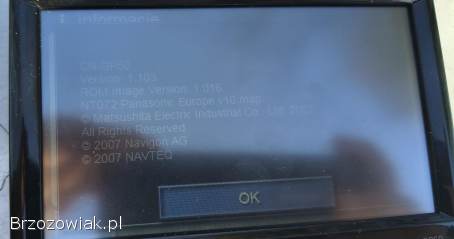 NAWIGACJA GPS PANASONIC STRADA CN-GP50