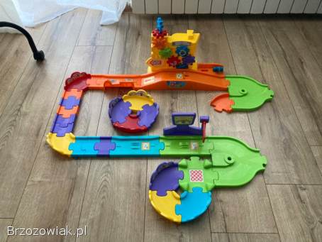 Tor samochodowy Vtech 3 tory wyścigowy zabawkowy zabawka dla dziecka prezent