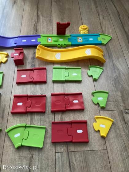 Tor samochodowy Vtech 3 tory wyścigowy zabawkowy zabawka dla dziecka prezent