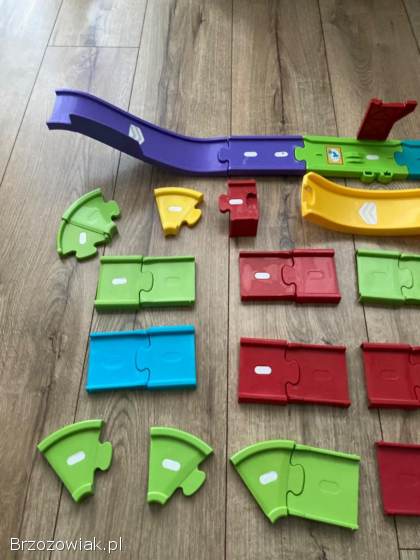 Tor samochodowy Vtech 3 tory wyścigowy zabawkowy zabawka dla dziecka prezent
