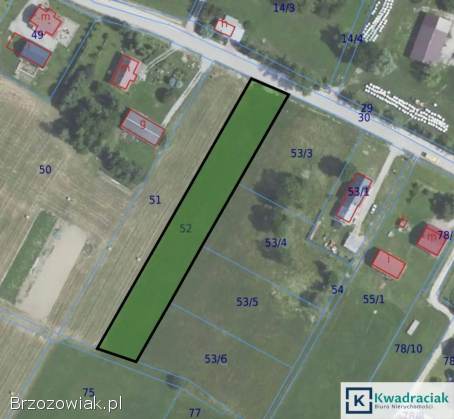 Besko -  działka 29ar z WZ