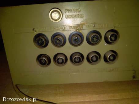 Miniwieża wzmacniacz philips + kolumny komplet na części