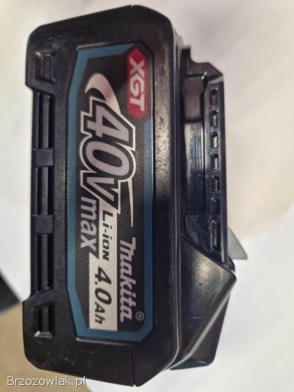 Klucz udarowy MAKITA 40V TW001G 3/4 + aku + adapter + skrzynka