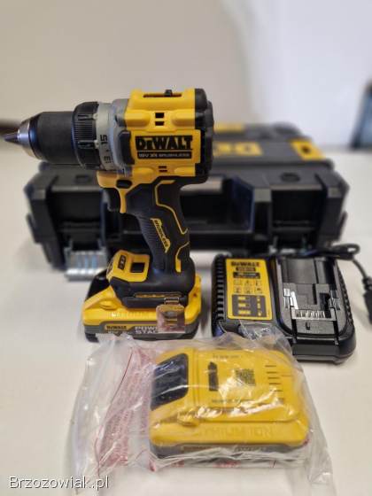 Wiertarko-Wkrętarka Dewalt DCD800 + 2 x aku + ładowarka + skrzynka