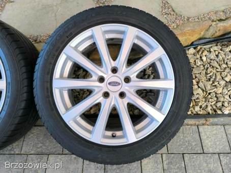 Alufelgi 17 5x108 opony letnie 215/50R17 Jaguar Ford Volvo Land Rover